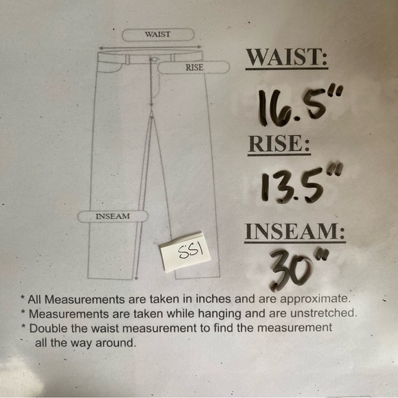 Sam Edelman Yaro High Rise Pinch Waist Jeans Skyline Womens 30 Distressed 90s - Picture 14 of 15